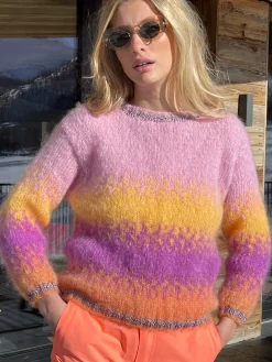 ABRICOT TIE&DYE 4 COLORS SWEATER