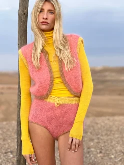 BOLERO COLORBLOCK BLUSH
