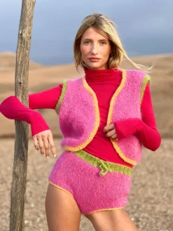 BOLERO COLORBLOCK PINK
