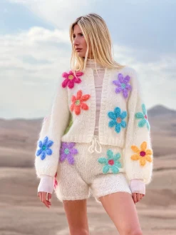 BOLERO FREE FLOWERS ECRU