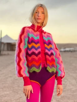 BOLERO WAVE MOHAIR MULTICOLOR