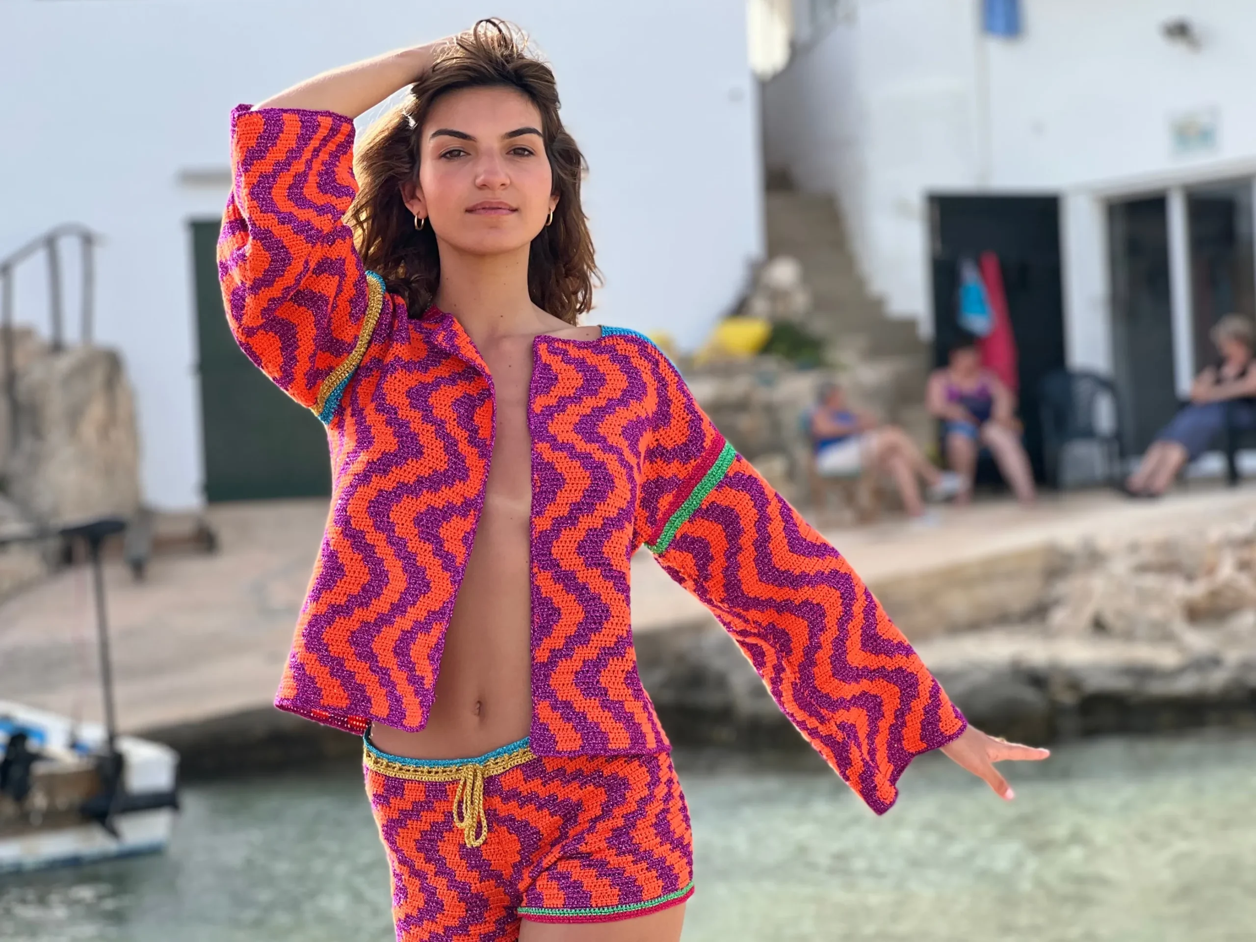 BOLERO ZIGZAG ORANGE