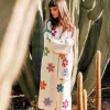 COAT ECRU FREE FLOWERS (Spring / Summer)