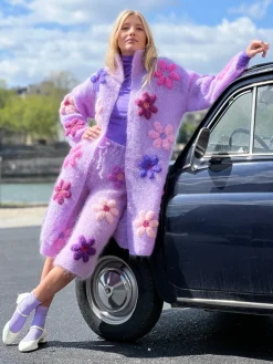 COAT FREE FLOWERS PARME
