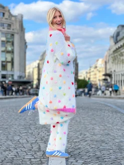 COAT MON AMOUR ECRU