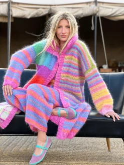 COAT PATCHWORK PASTELS