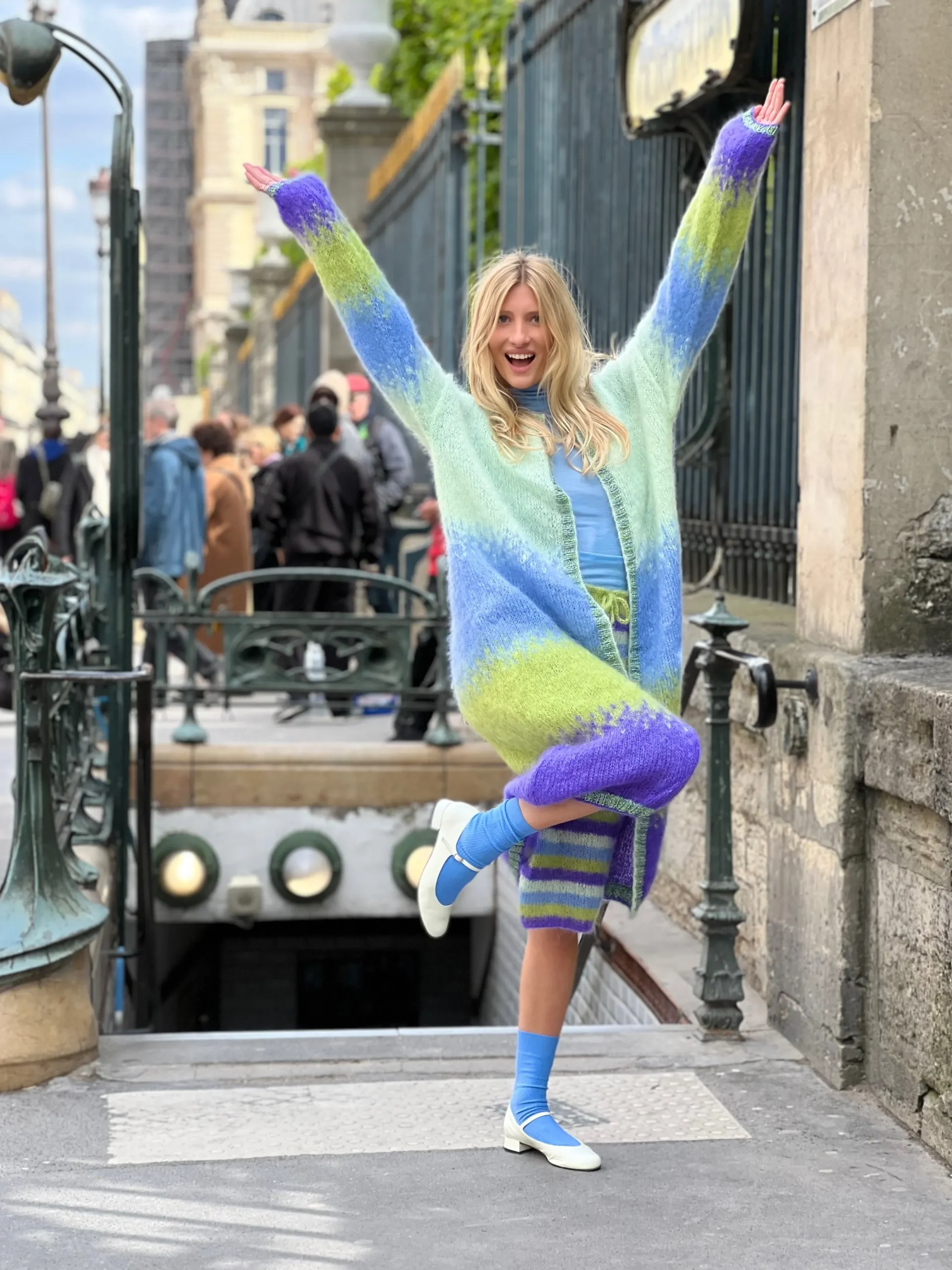 COAT TIE&DYE PACIFIQUE