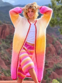 COAT TIE&DYE SUNSHINE