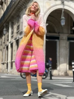 COAT TIE&DYE SUNSHINE