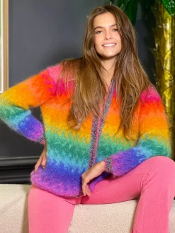 CRAZY TIE&DYE LITTLE JACKET