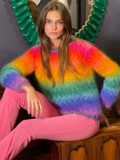 CRAZY TIE&DYE SWEATER