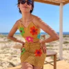 CURRY FREE FLOWERS MINI SKIRT