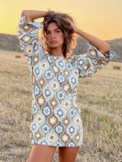 DRESS SLEEVES 3/4 LUXURY GOLD & SILVER