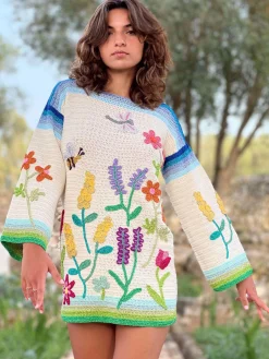 DRESS SLEEVES GARDEN PARTY