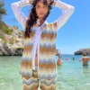 GOLD & SILVER WAVE LUREX LITTLE JACKET NO SLEEVES