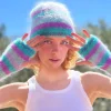 HAT & MITTENS STRIPES SIRENE