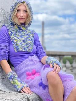 HOODIE & MITTENS DOUDOU MULTI