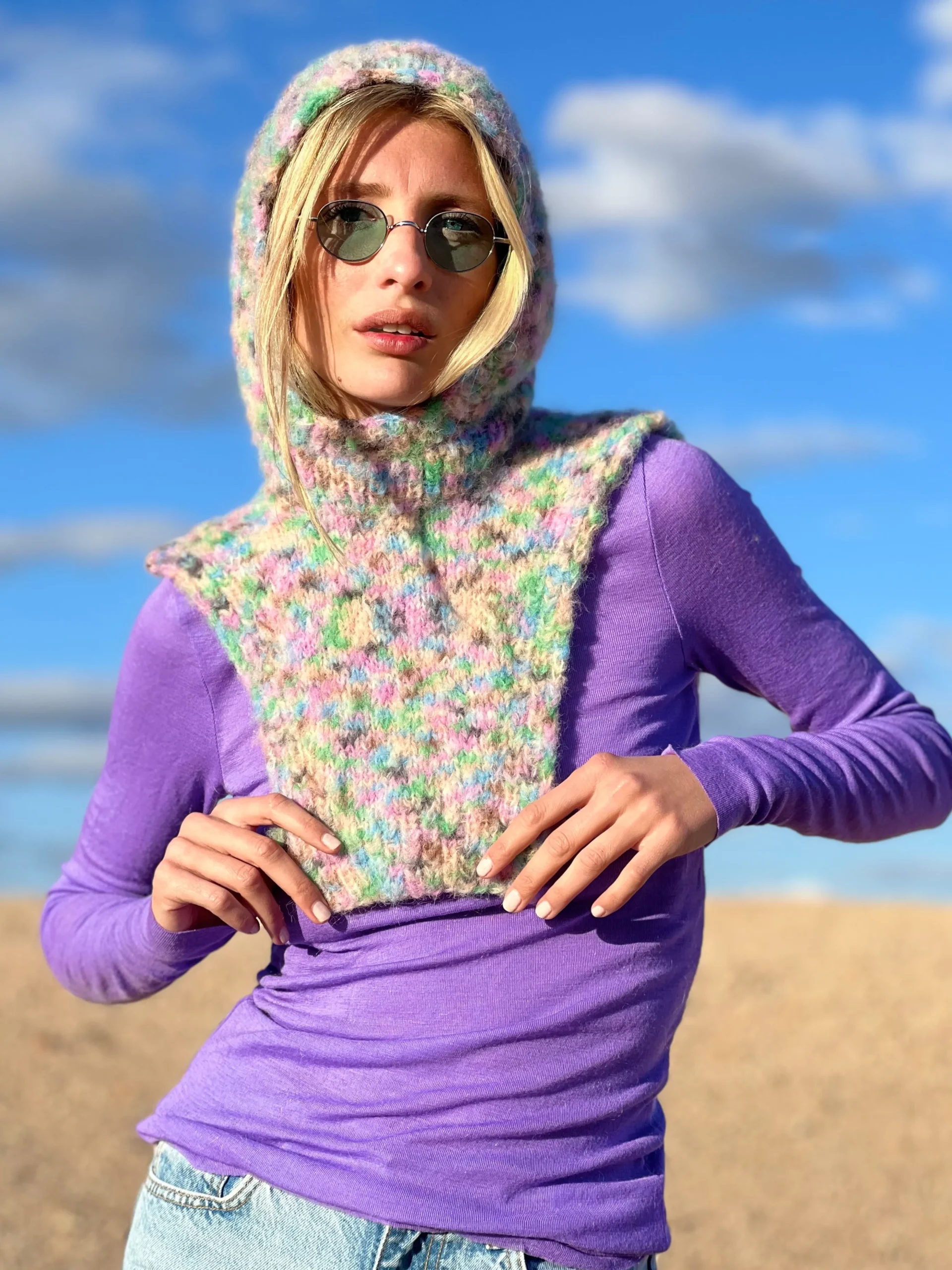 HOODIE DOUDOU LILAS