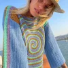 LAVANDE SPIRALES SWEATER
