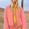 LITTLE JACKET COLORBLOCK BLUSH