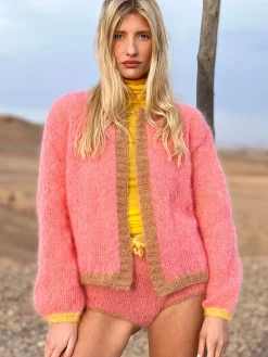 LITTLE JACKET COLORBLOCK BLUSH