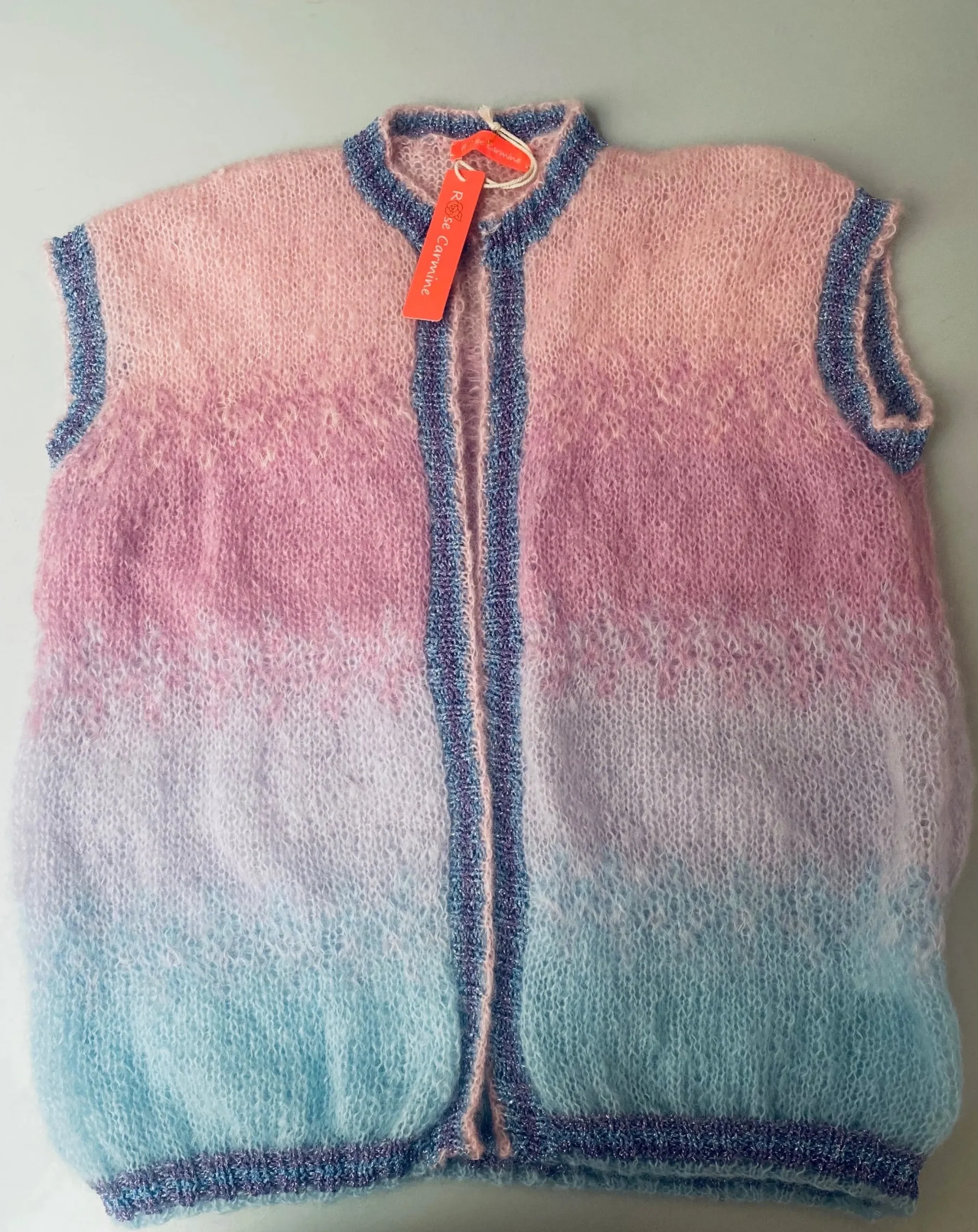 LITTLE JACKET NO SLEEVES TIE&DYE PARME