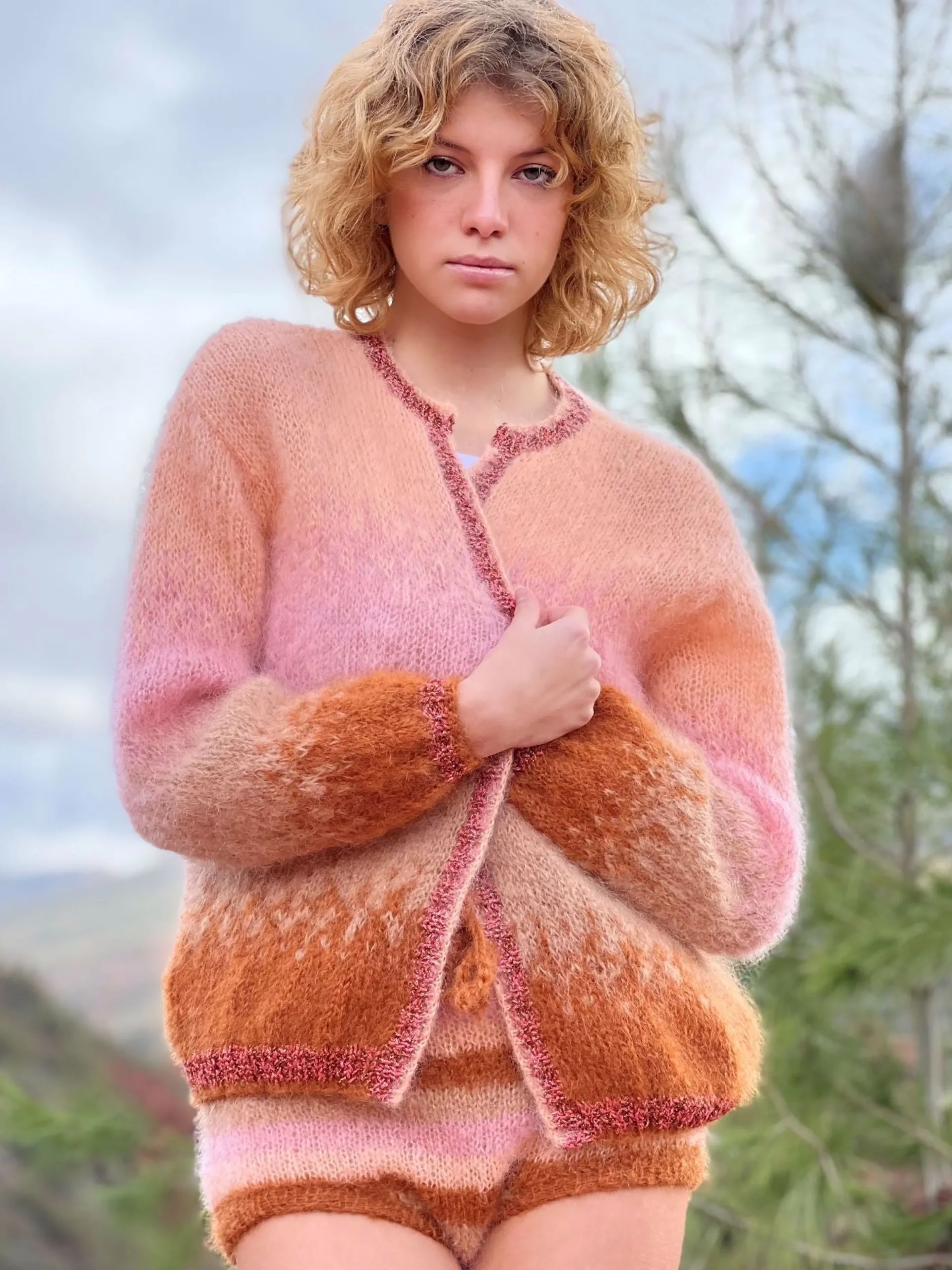 LITTLE JACKET TIE&DYE DUNE