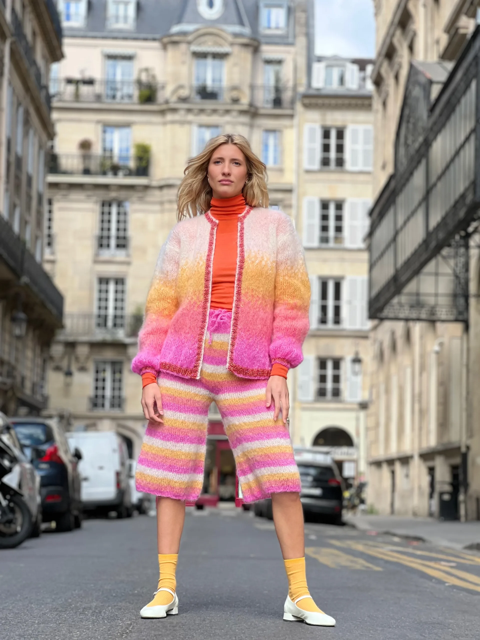LITTLE JACKET TIE&DYE SUNSHINE