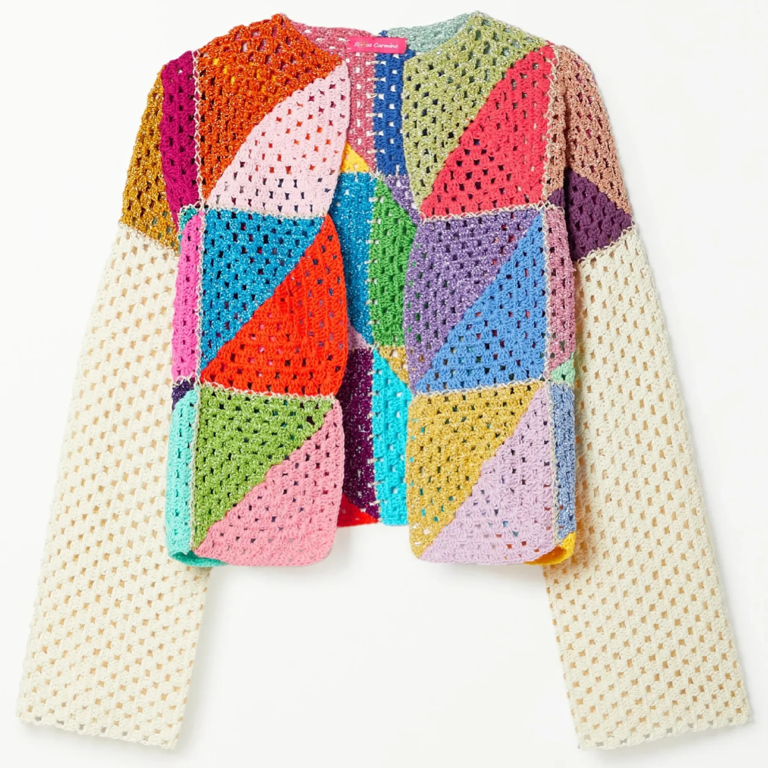 MULTICOLOR DIAGONALES BOLERO