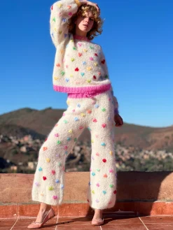 PANTS MON AMOUR ECRU