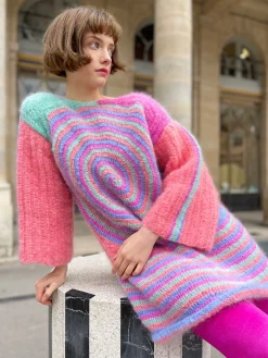 PASTEL SPIRALES DRESS