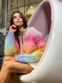 PASTEL TIE&DYE LITTLE JACKET (Fall / Winter)