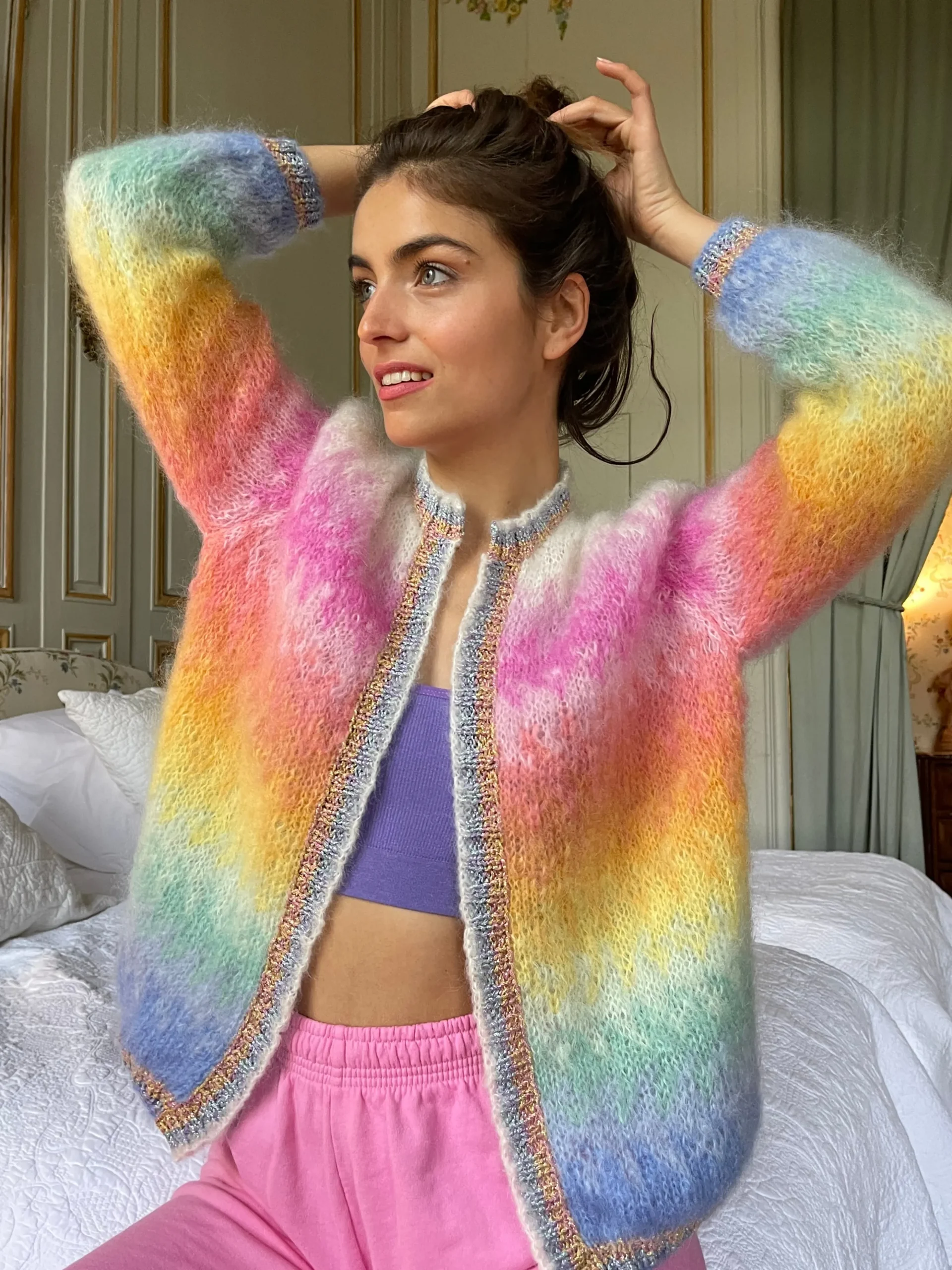 PASTEL TIE&DYE LITTLE JACKET (Fall / Winter)