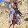PINK / AQUA RUBAN COAT