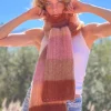 SCARF STRIPES DUNE
