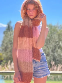 SCARF STRIPES DUNE
