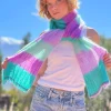 SCARF STRIPES SIRENE