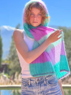 SCARF STRIPES SIRENE