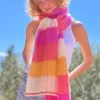SCARF STRIPES SUNSHINE