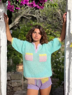 SWEATER BALLOON CANDY PASTELS