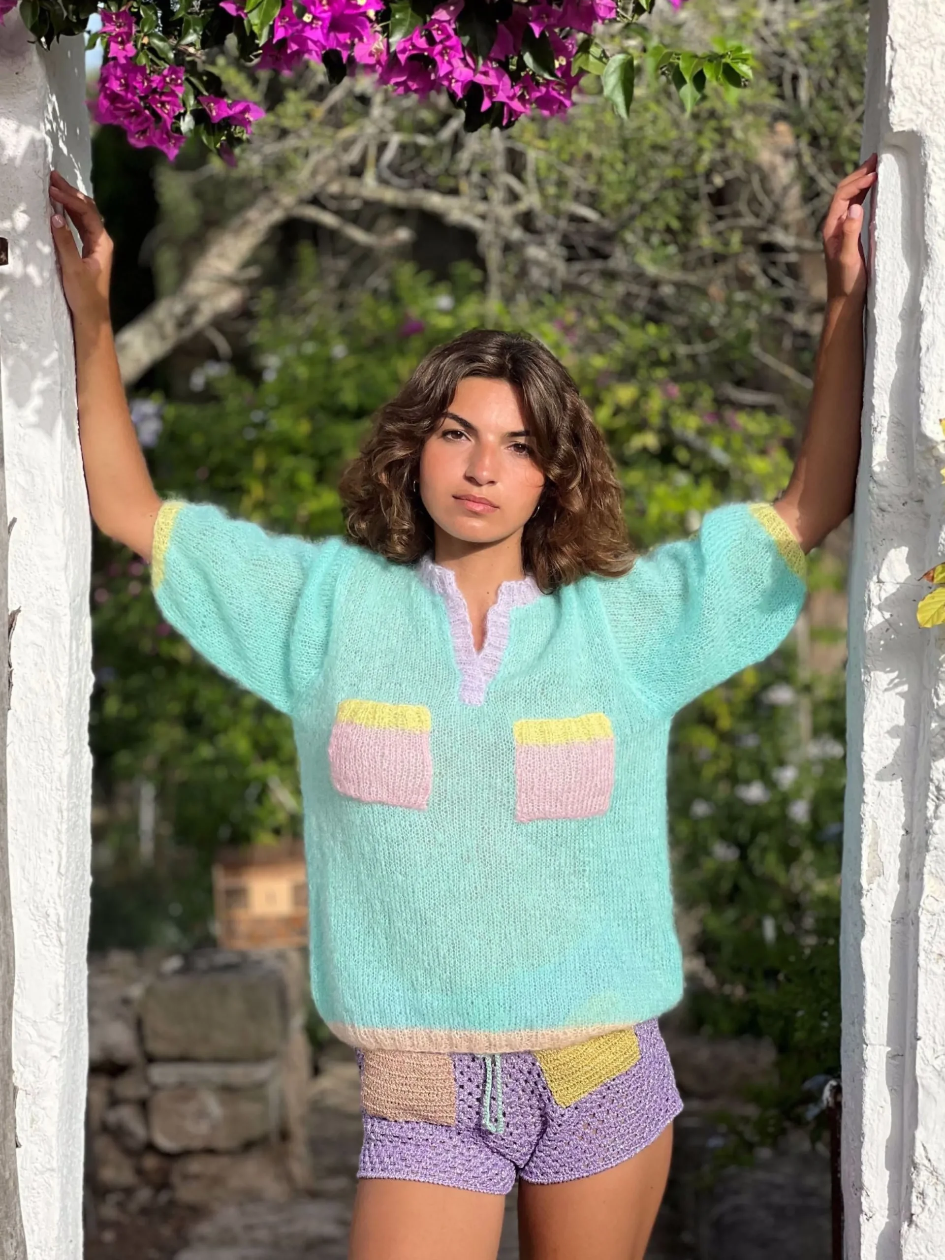 SWEATER BALLOON CANDY PASTELS