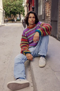 SWEATER COOL STRIPES MULTICOLOR