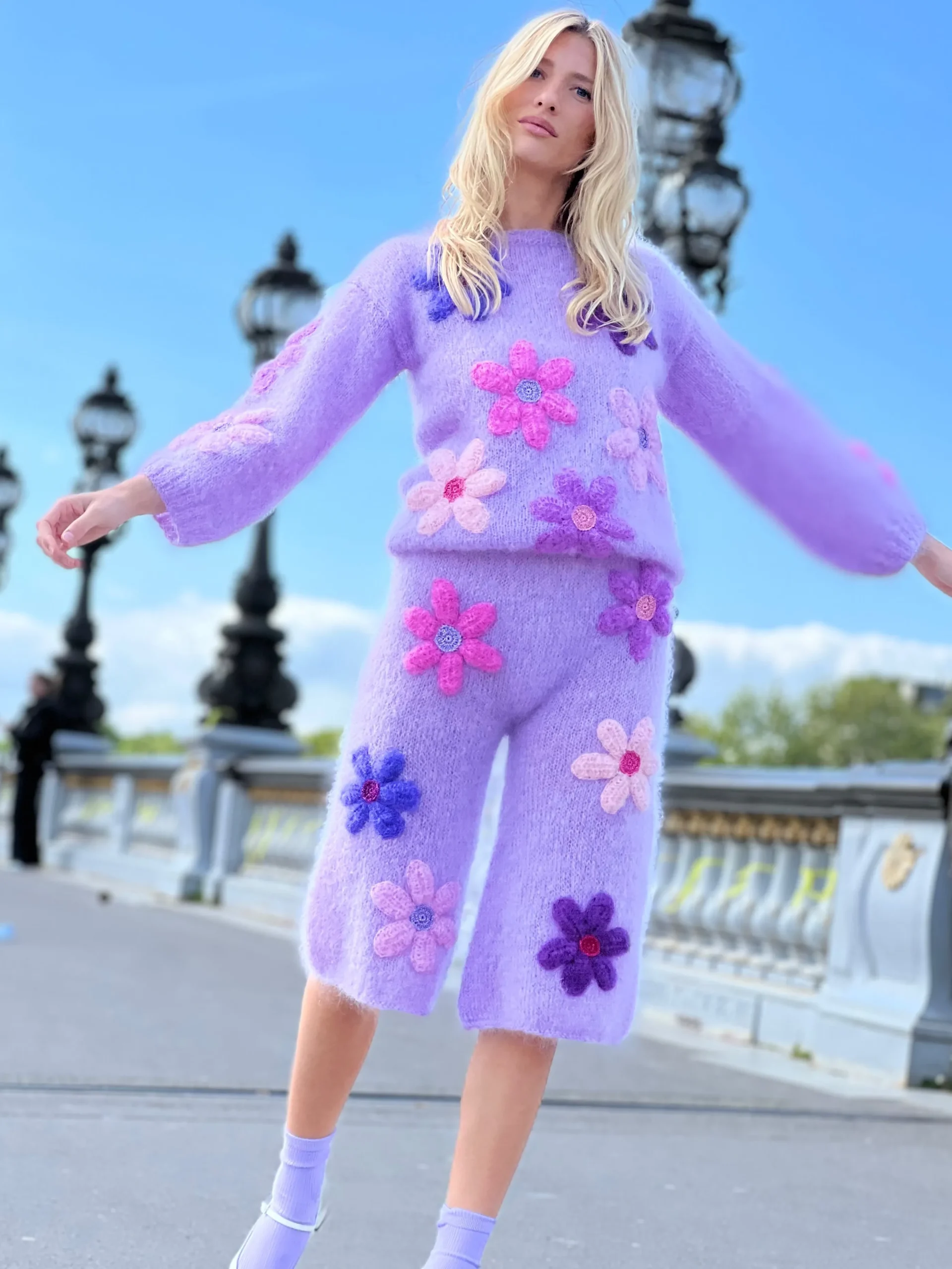 SWEATER FREE FLOWERS PARME