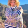 SWEATER HIGHNECK OVERSIZE DOUDOU MULTI