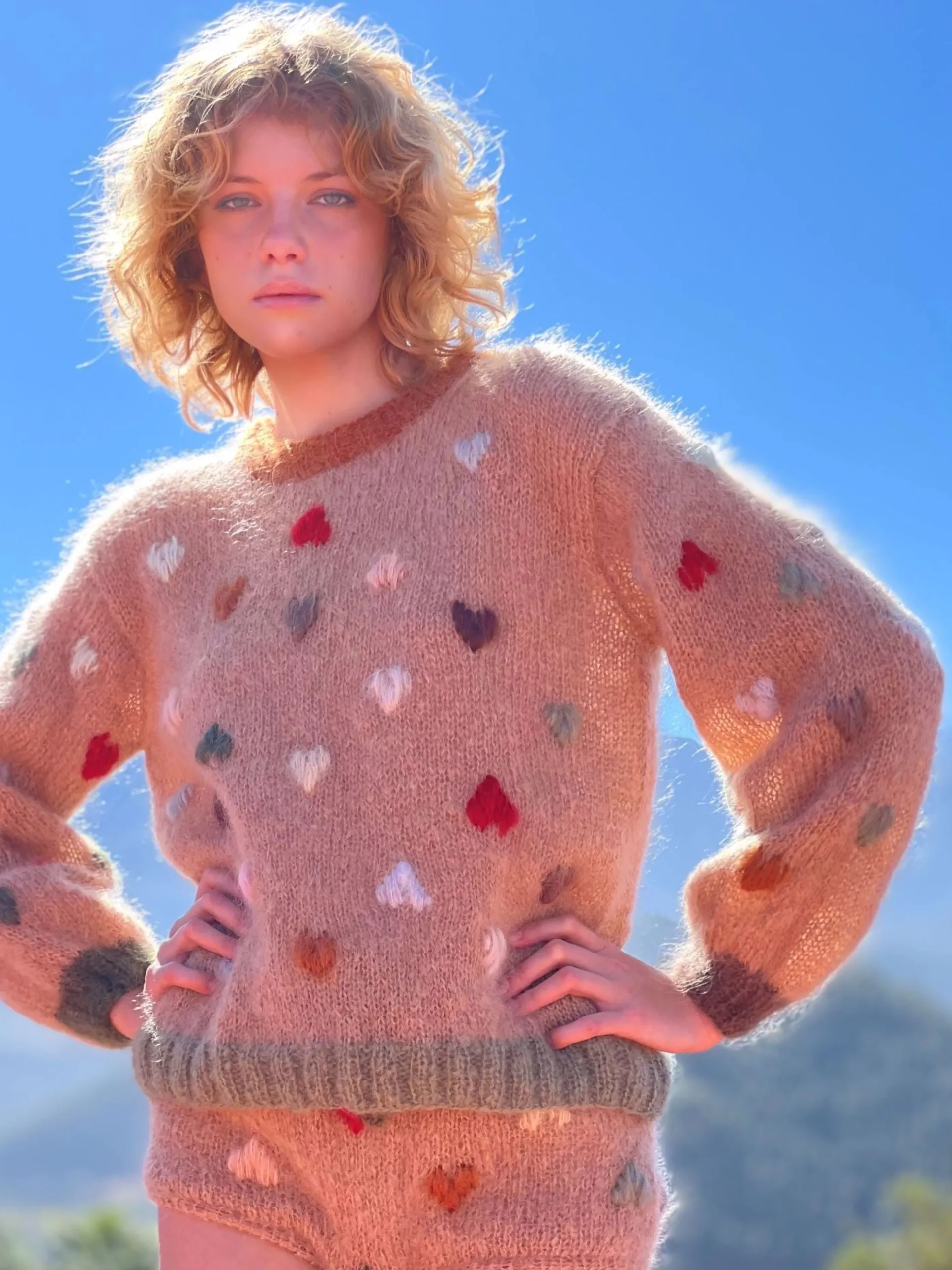 SWEATER MON AMOUR BEIGE