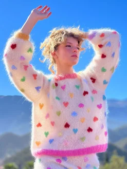 SWEATER MON AMOUR ECRU