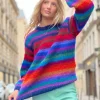 SWEATER OVERSIZE MULTISTRIPES STRONGS