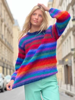 SWEATER OVERSIZE MULTISTRIPES STRONGS