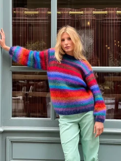 SWEATER OVERSIZE MULTISTRIPES STRONGS