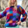 SWEATER OVERSIZE PIXELS STRONGS